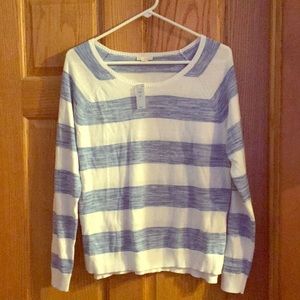 GAP Sweater - Blue & White Striped *NWT